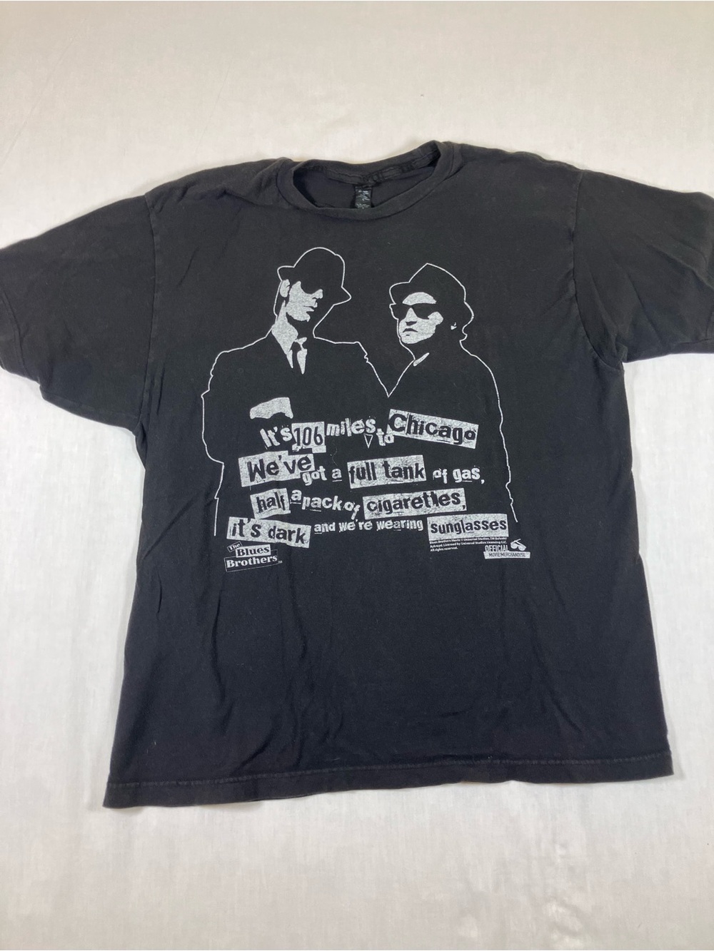 Tultex Black Blues Brothers Graphic Tee